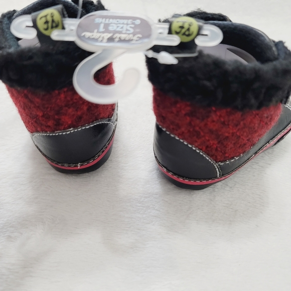 💕 NWT First Steps By Stepping Stones Baby Boots - Picture 15 of 15